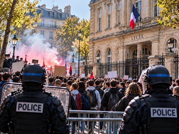 Schools Under Assault: Student Protests in France and Deadly Attacks in Poland